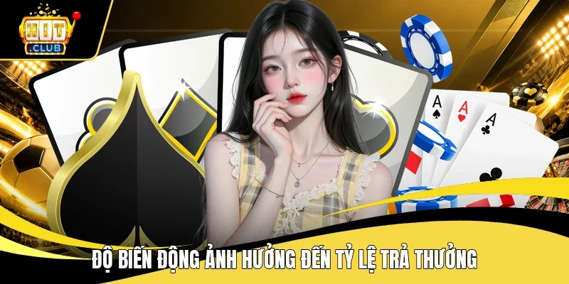 Độ biến động ảnh hưởng đến tỷ lệ trả thưởng
