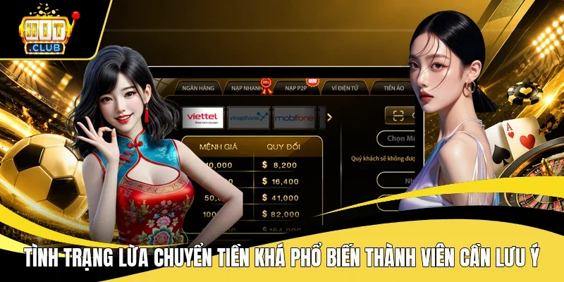Tình trạng lừa chuyển tiền khá phổ biến thành viên cần lưu ý